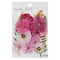 Pink Fabric Pressed Flower Embellishments by Recollections&#x2122;